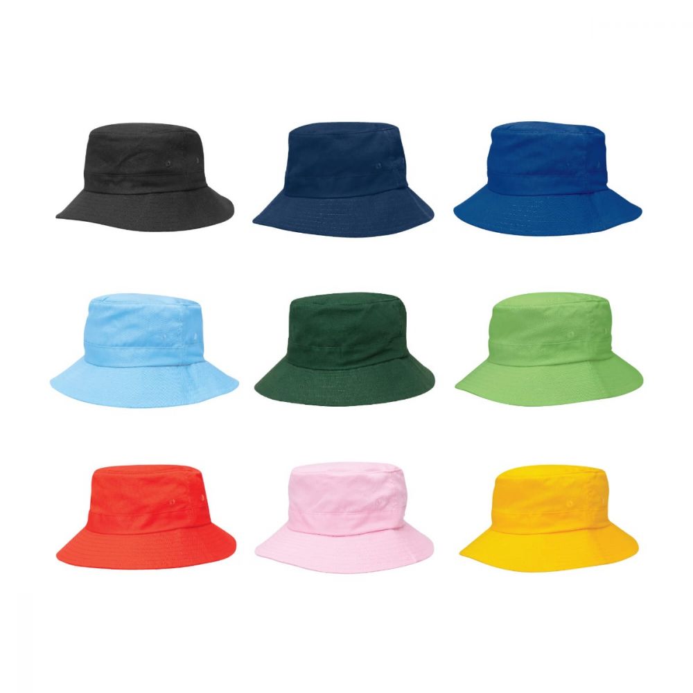 Kids Twill Bucket Hat w/Toggle