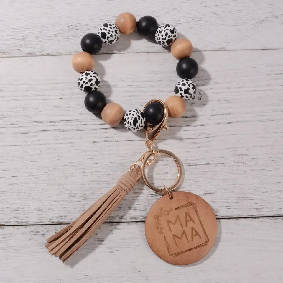 Beaded Wristlet Keychain - Creative Printz
