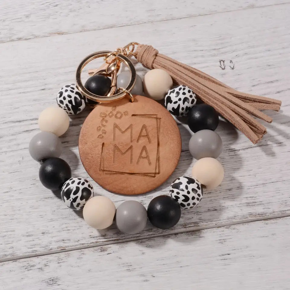 Beaded Wristlet Keychain - Creative Printz