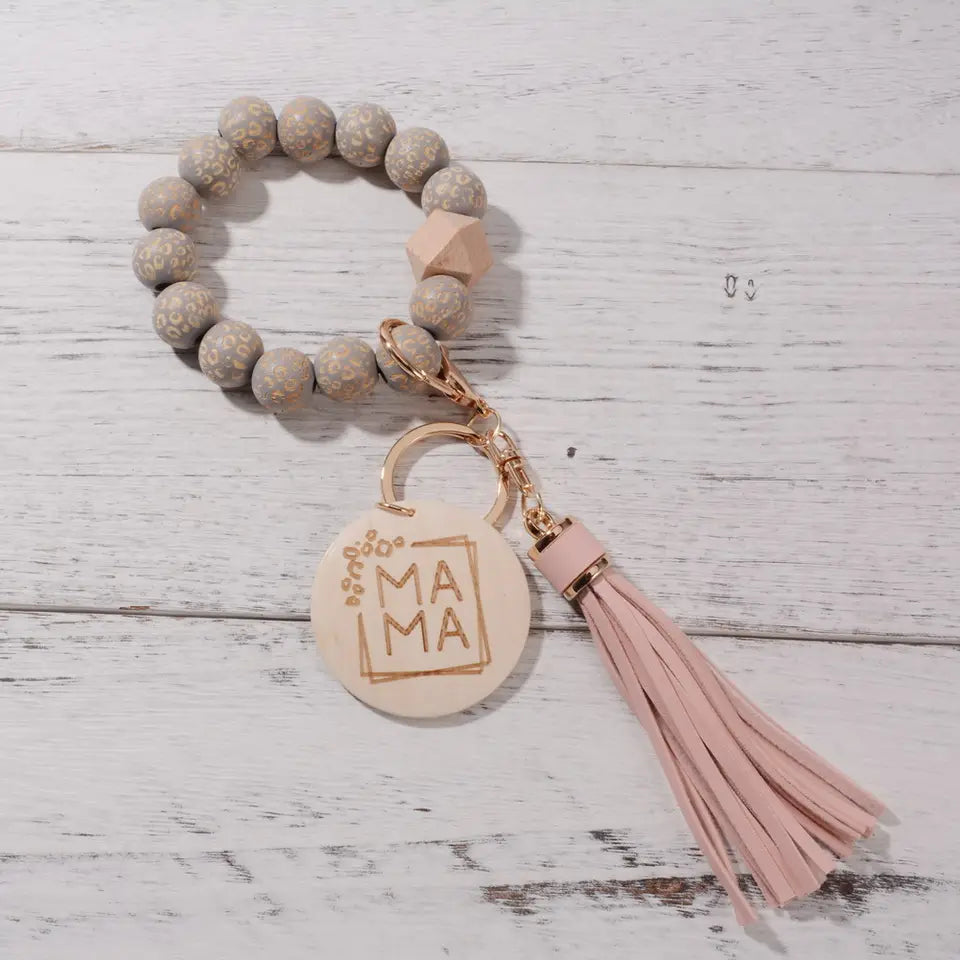 Beaded Wristlet Keychain - Creative Printz