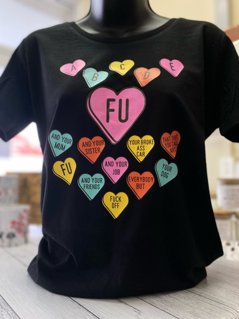 ABCDE FU Printed T-Shirt