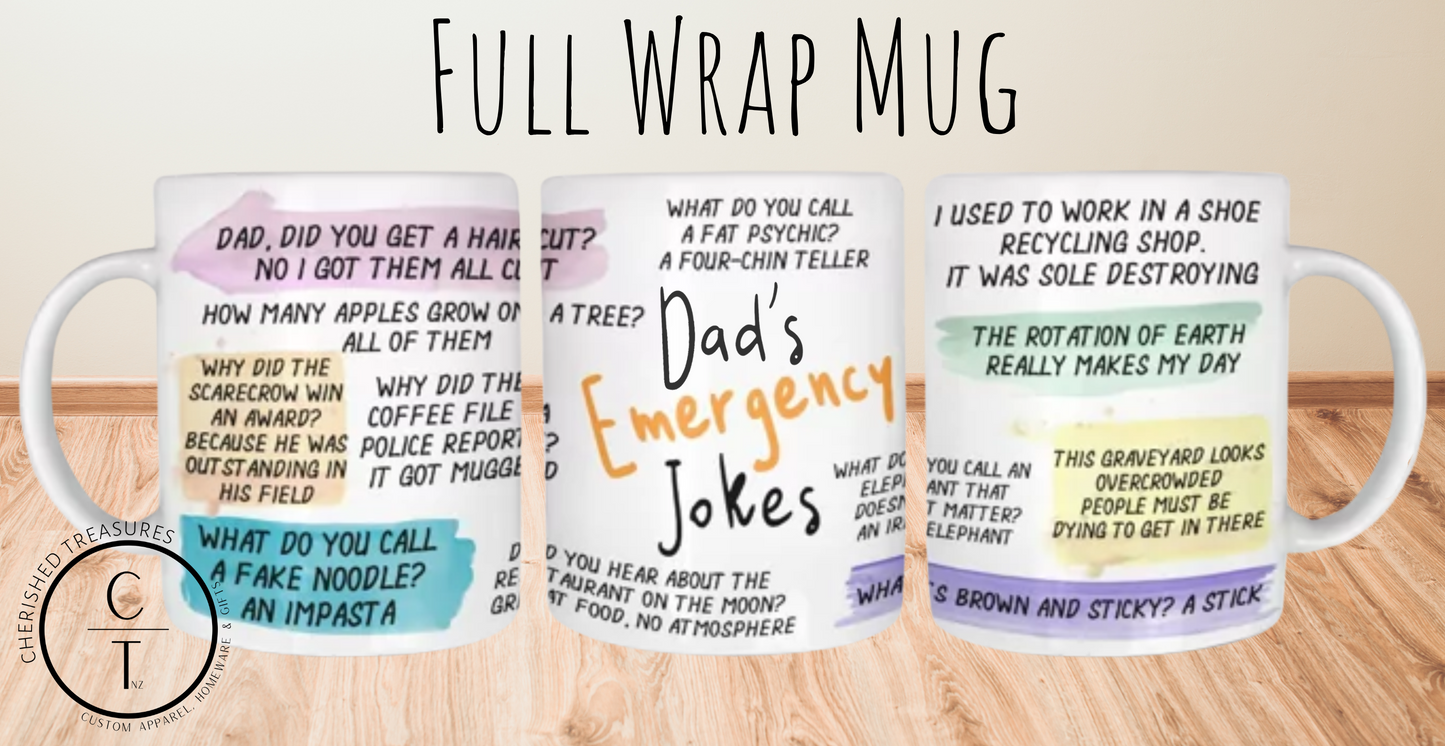 Dad's Emergency Jokes - Creative Printz