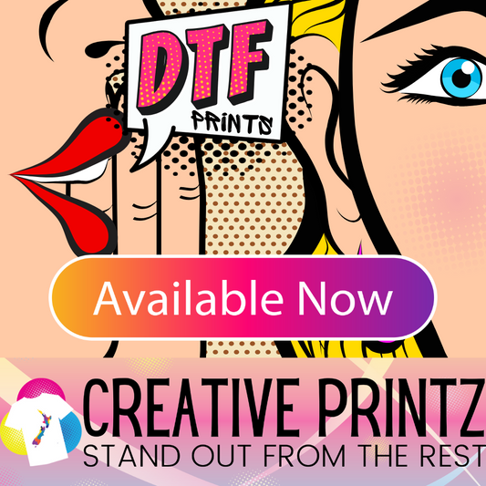 We Print, You Press DTF Prints