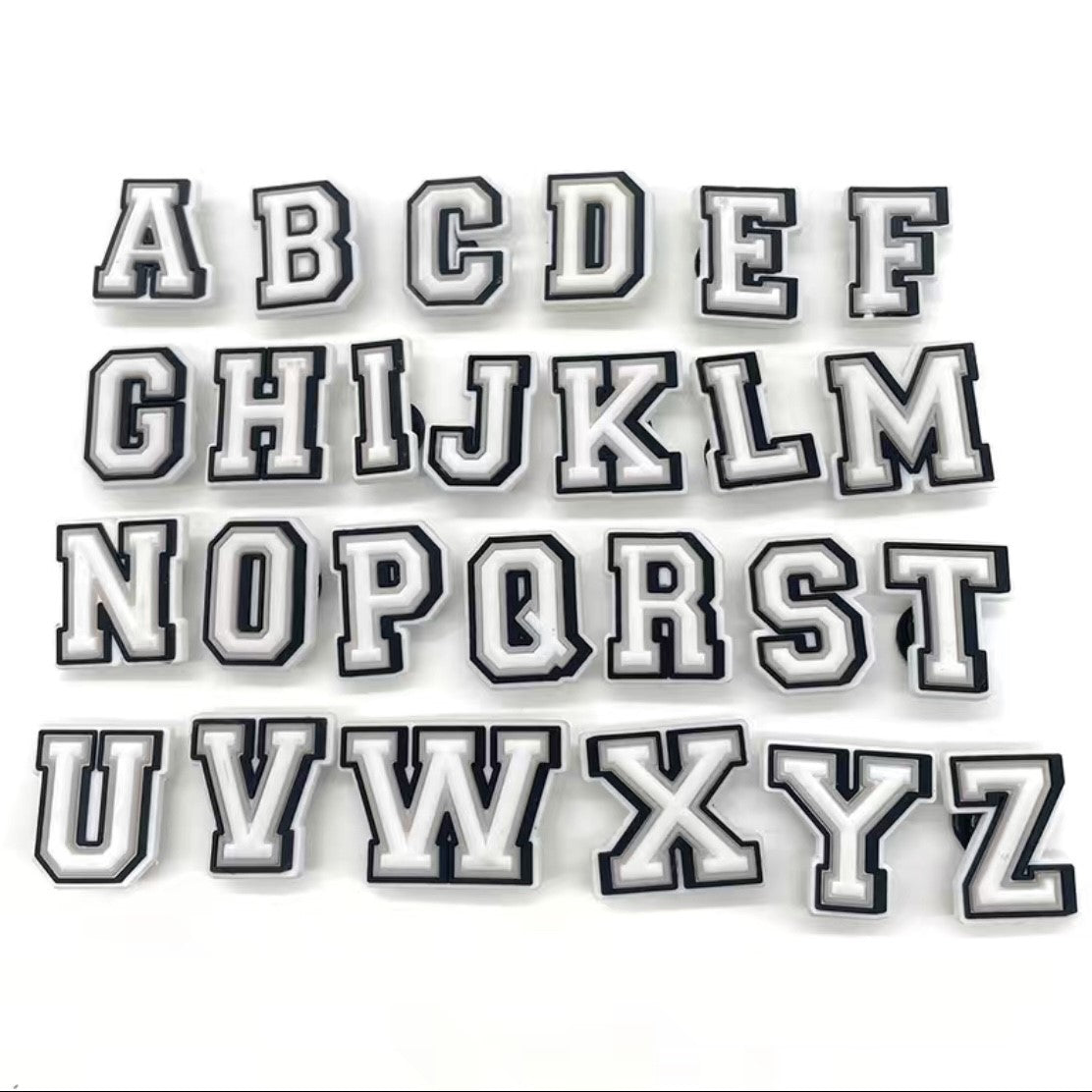 Alphabet Black/White/Grey - Creative Printz
