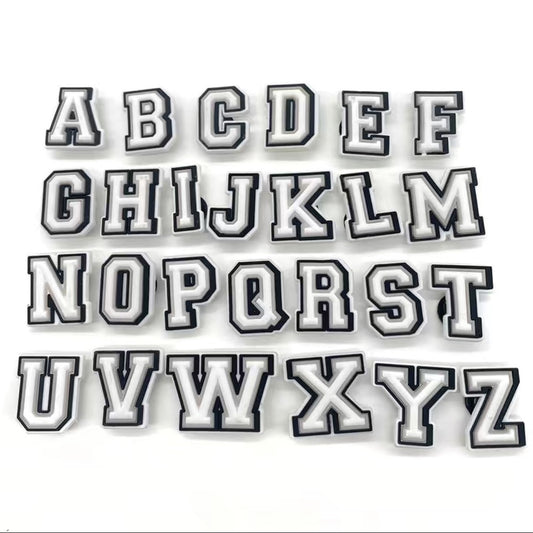 Alphabet Black/White/Grey - Creative Printz