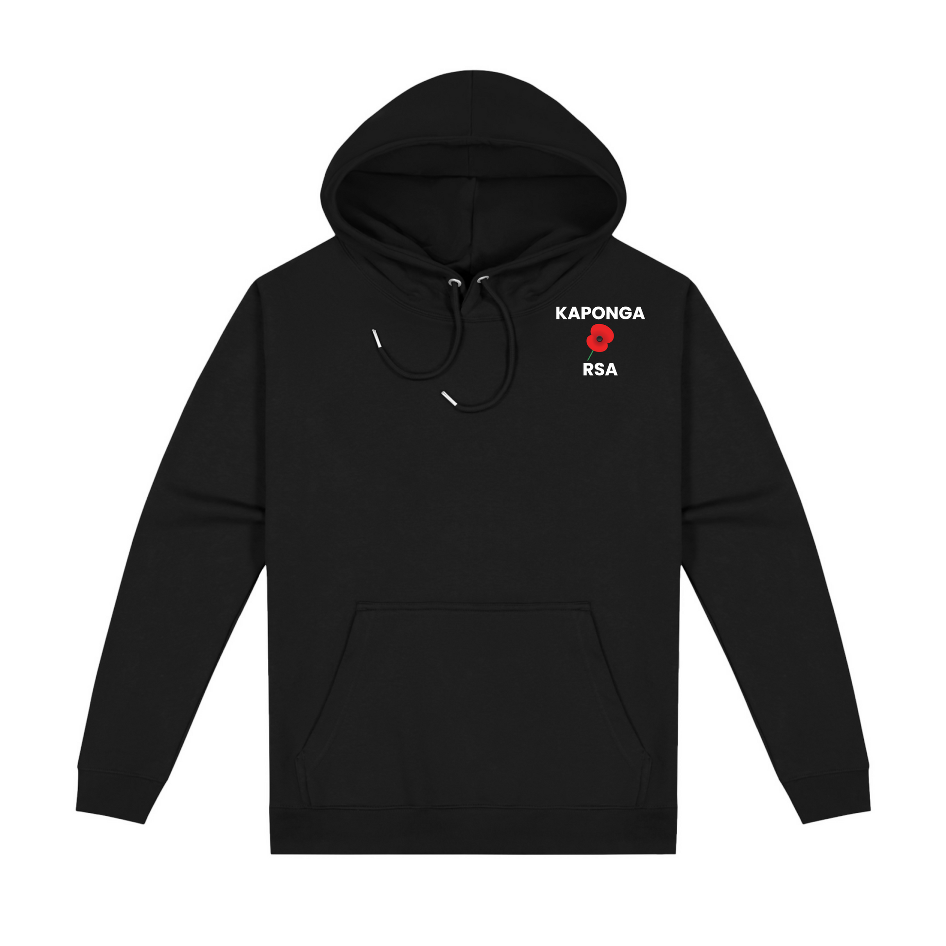Karponga RSA Hoodie Mockup-black