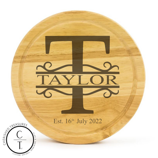 Custom Engraved Cheese Board - Creative Printz