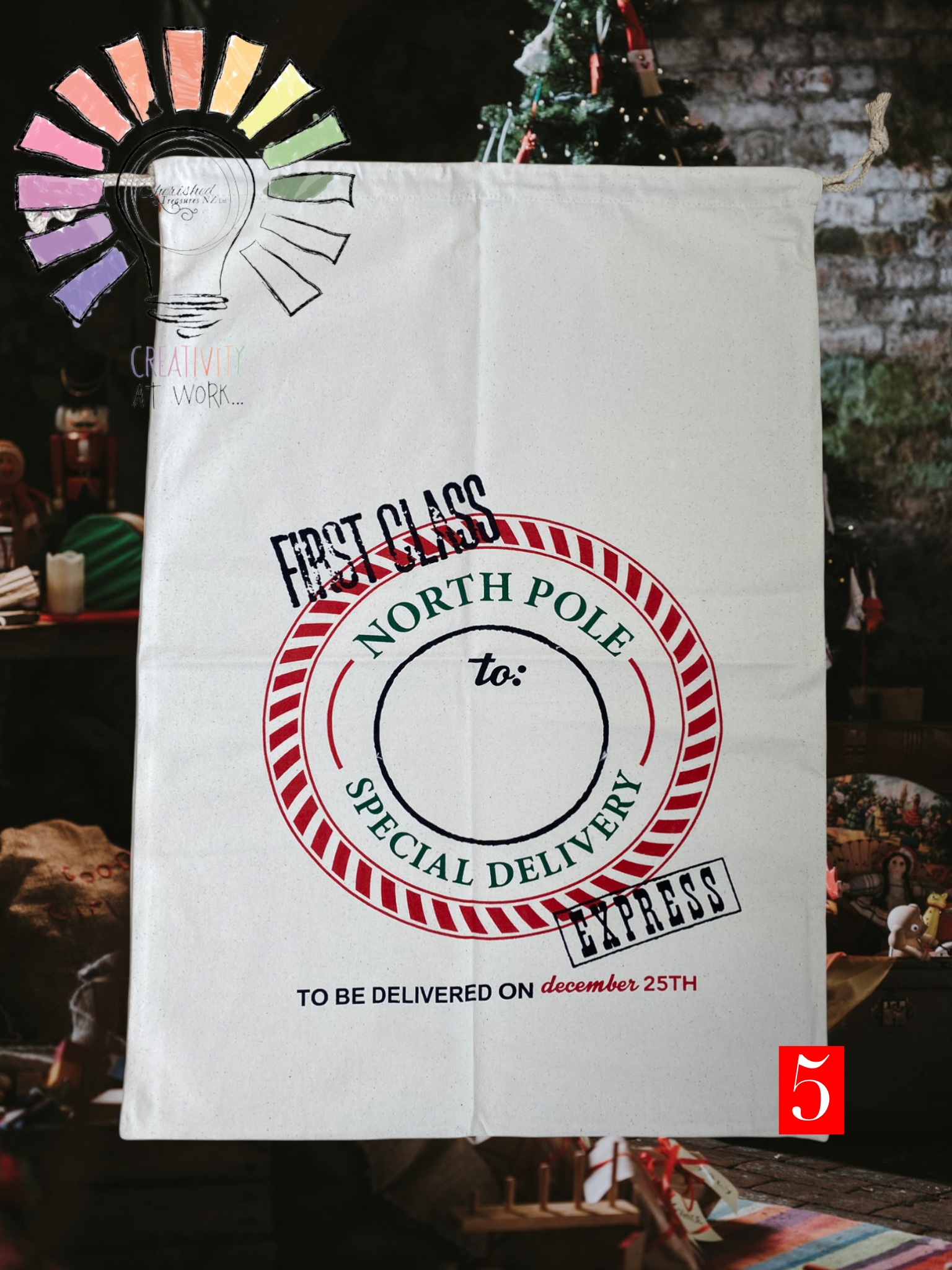 Personalized Santa Sacks ~ *Limited Quantities* - Creative Printz