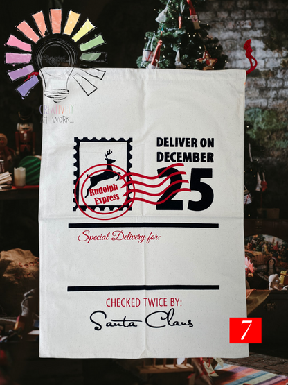 Personalized Santa Sacks ~ *Limited Quantities*