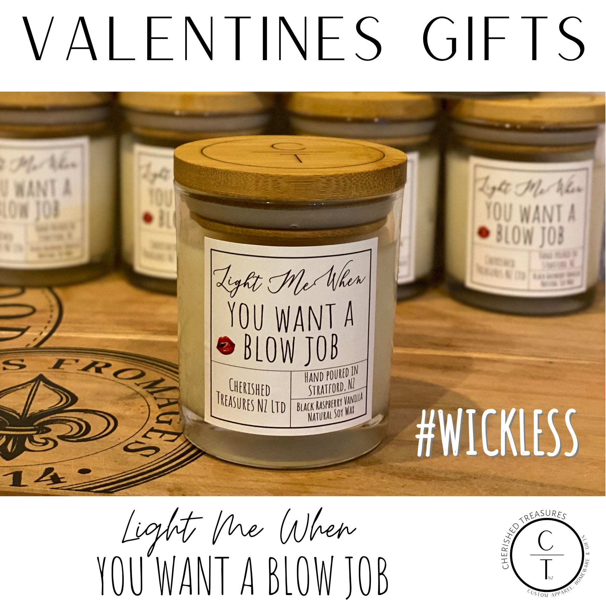 Light Me When you want a BJ - Gag Gift - Creative Printz