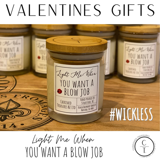Light Me When you want a BJ - Gag Gift - Creative Printz